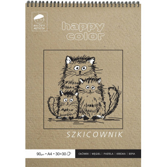 Sketchbook Young Artist A5 - Happy Color - spiral-bound