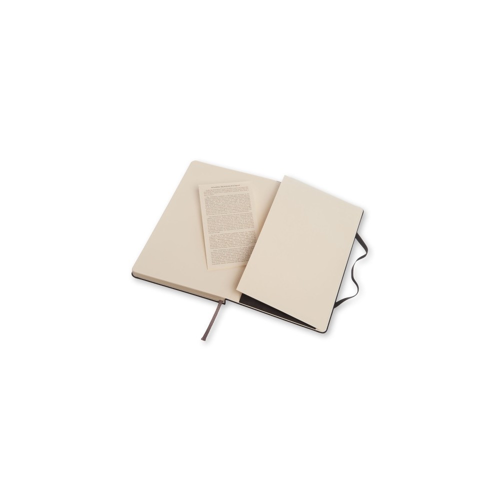 Notatnik w kropki A5 - Moleskine - czarny twarda okładka