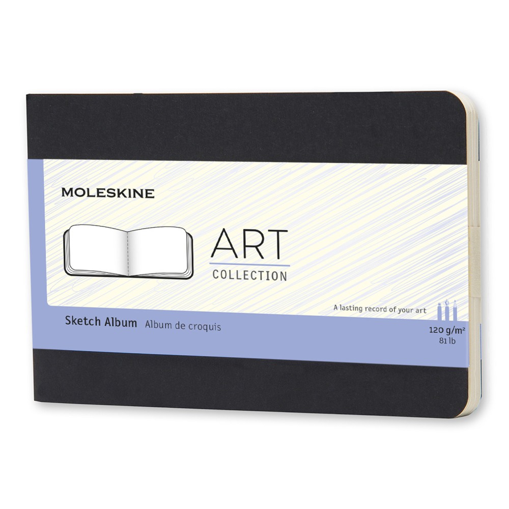 Szkicownik Art - Moleskine - miękki kieszonkowy czarny