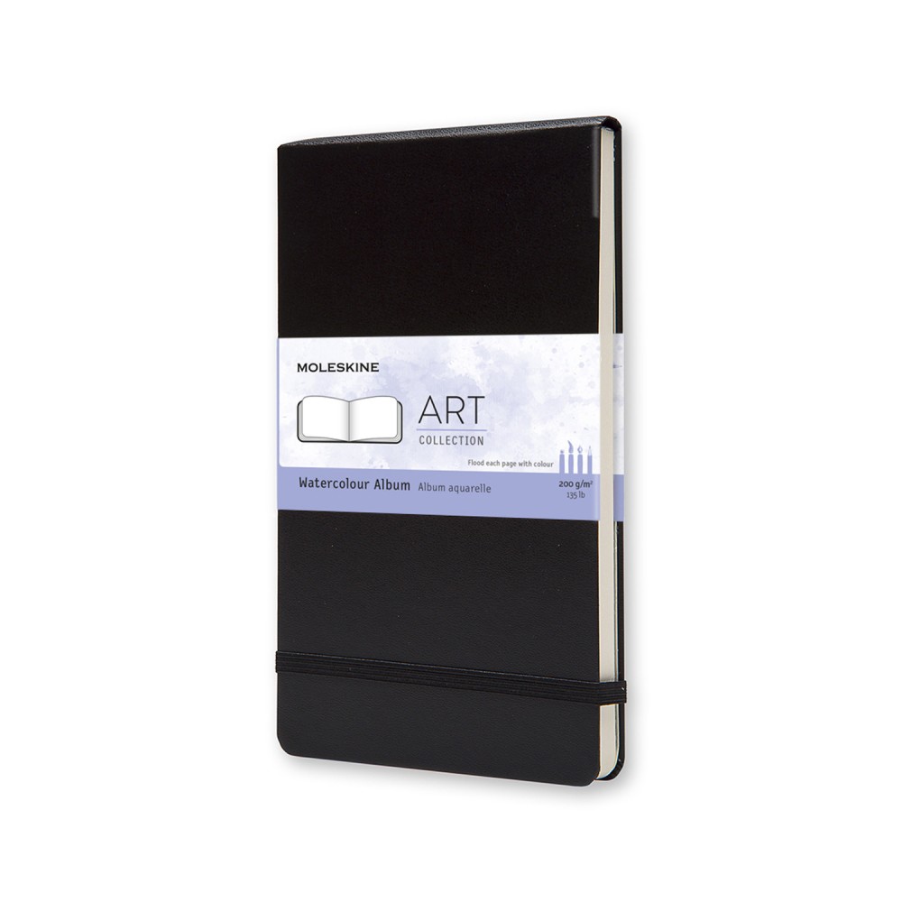 Notatnik do akwareli Art Plus - Moleskine - czarny L