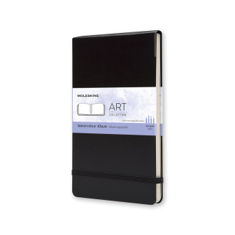 Notatnik do akwareli Art Plus - Moleskine - czarny L