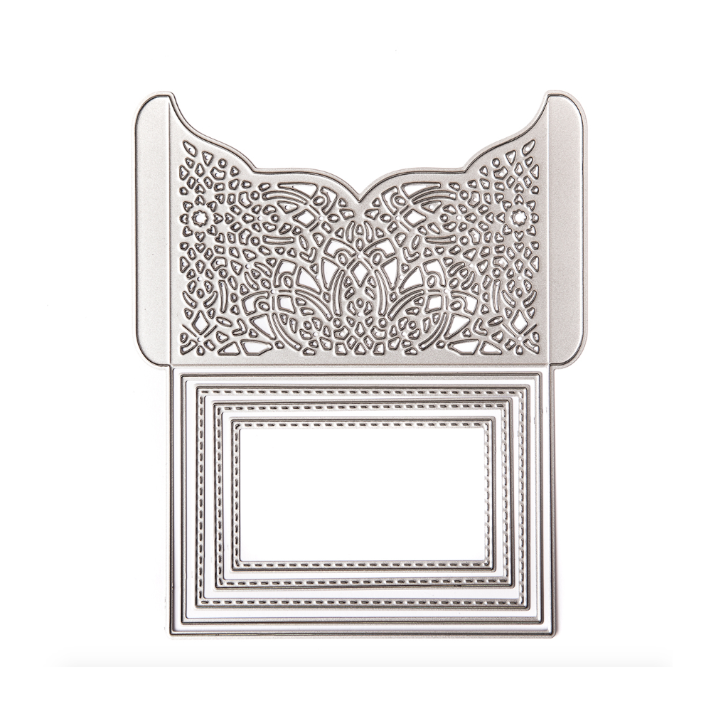 Cutting die - Folded Invitation 12.1 x 14.4 cm