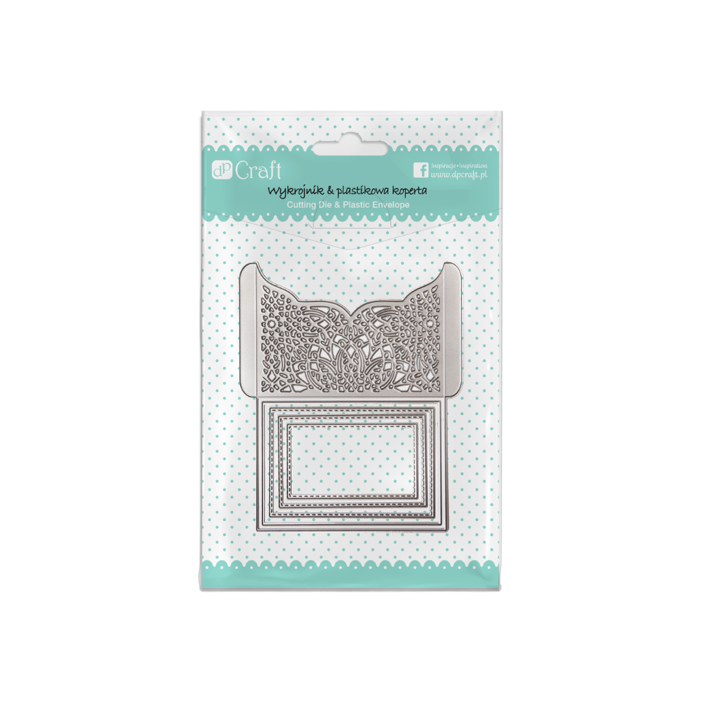 Cutting die - Folded Invitation 12.1 x 14.4 cm