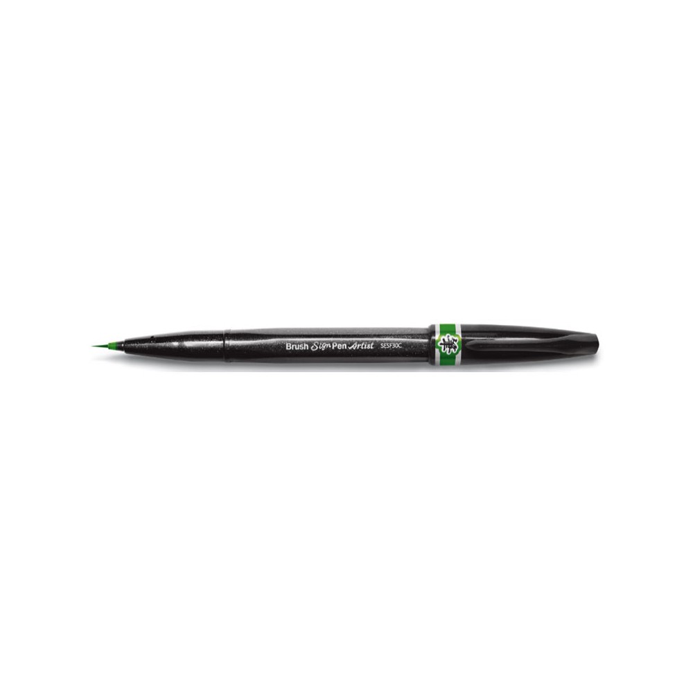 Marker Brush Sign Pen Artist D - Pentel - Green