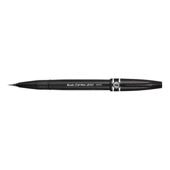 Marker Brush Sign Pen Artist A - Pentel - Black