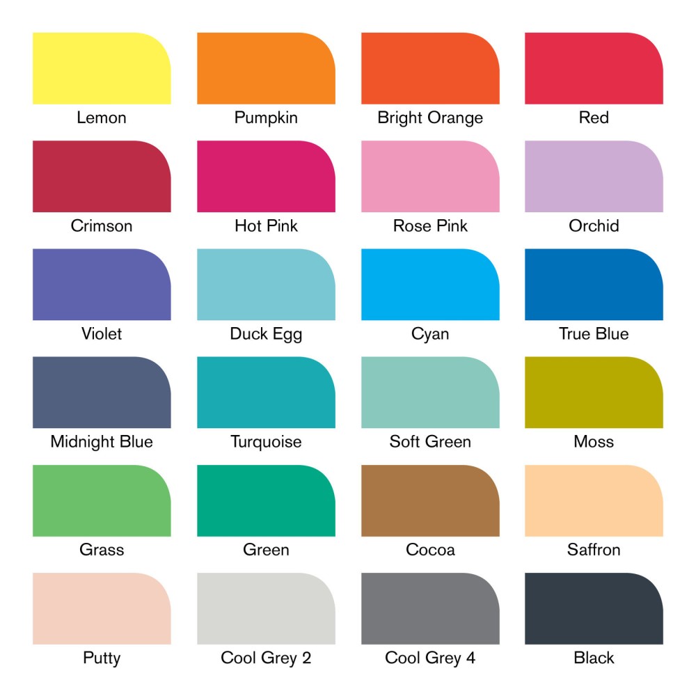 Promarker set Art and Illustration - Winsor & Newton - 24 pcs.