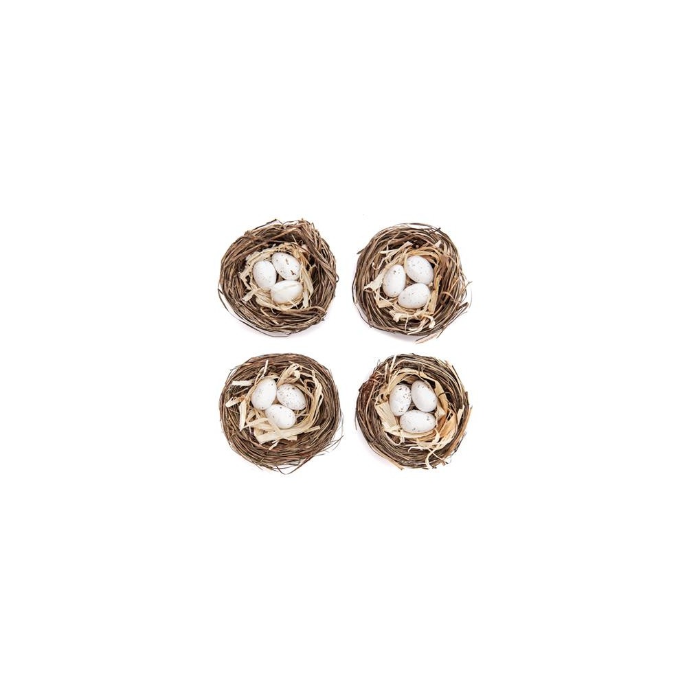 Decorative sockets with Easter eggs 5,5 cm, 4 pcs