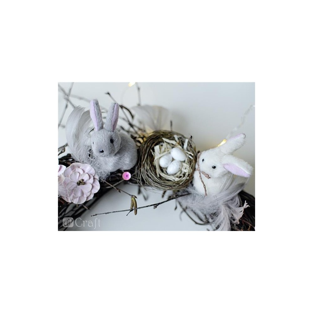 Decorative sockets with Easter eggs 5,5 cm, 4 pcs