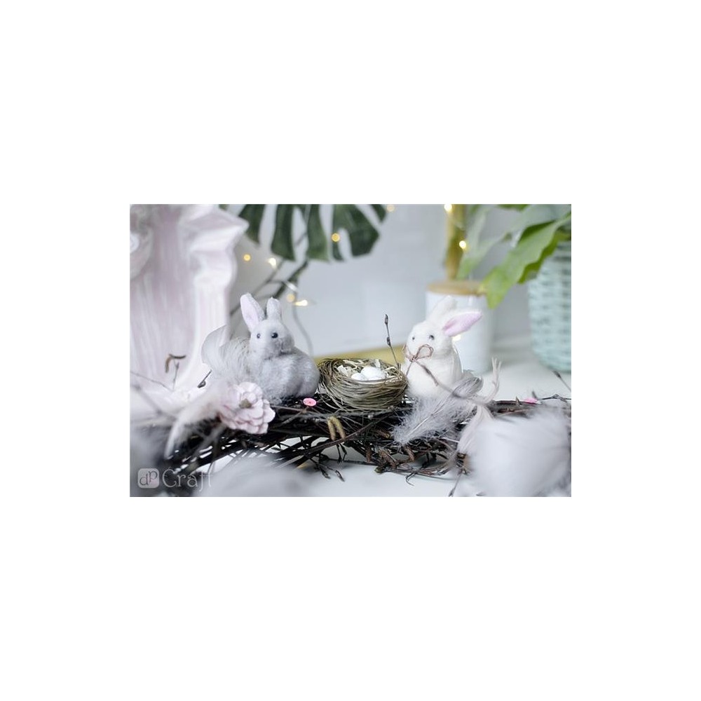 Decorative sockets with Easter eggs 5,5 cm, 4 pcs