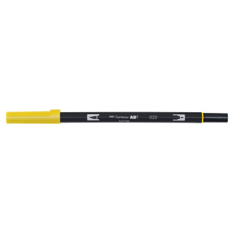 Pisak dwustronny Dual Brush Pen - Tombow - Light Orange