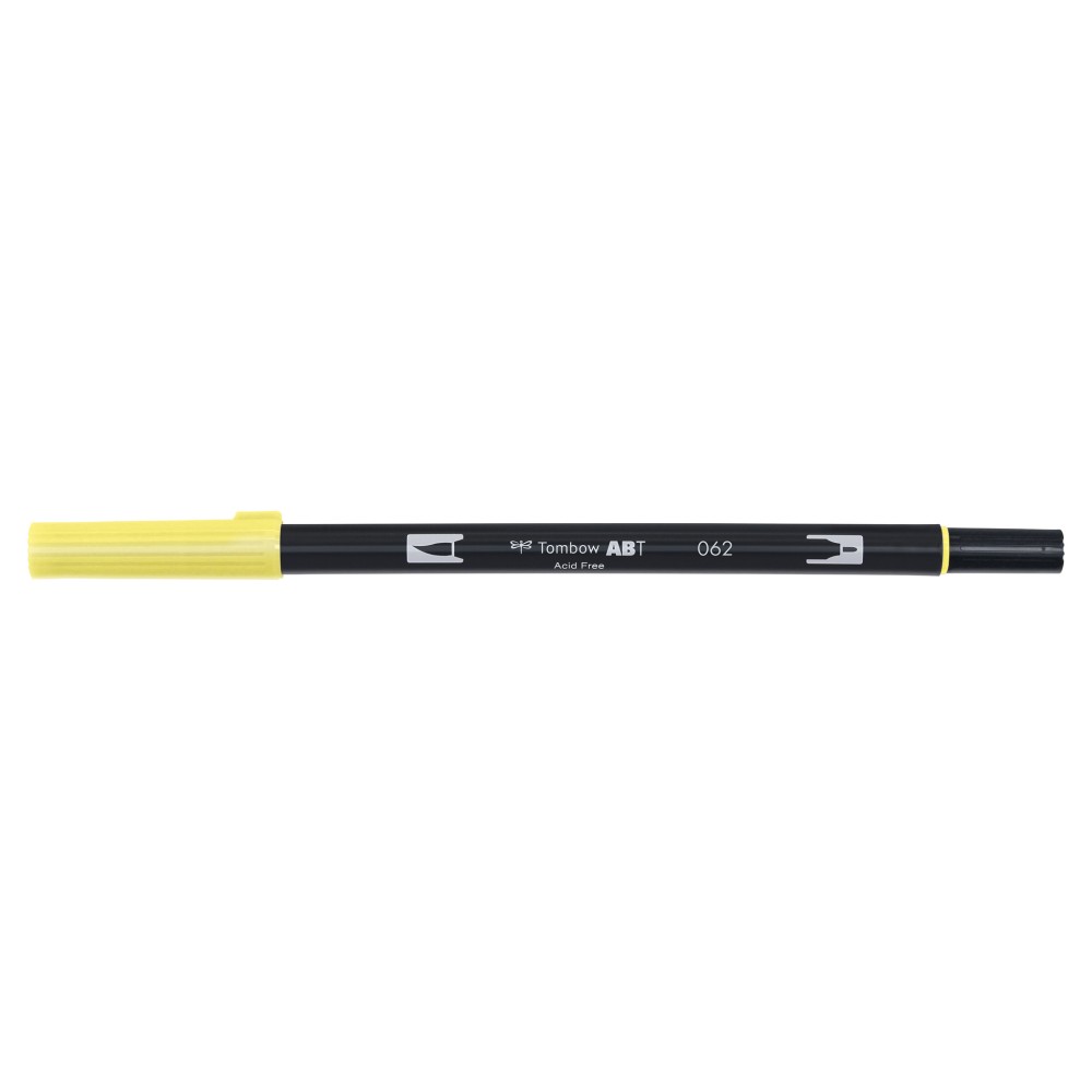Pisak dwustronny Dual Brush Pen - Tombow - Pale Yellow