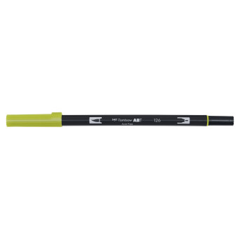Dual Brush Pen - Tombow - Light Olive