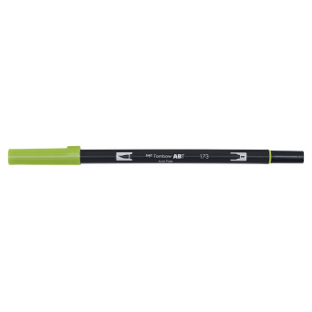 Dual Brush Pen - Tombow - Willow green