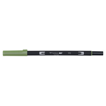 Dual Brush Pen - Tombow - Asparagus