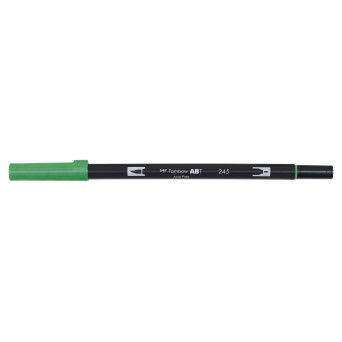 Pisak dwustronny Dual Brush Pen - Tombow - Sap Green