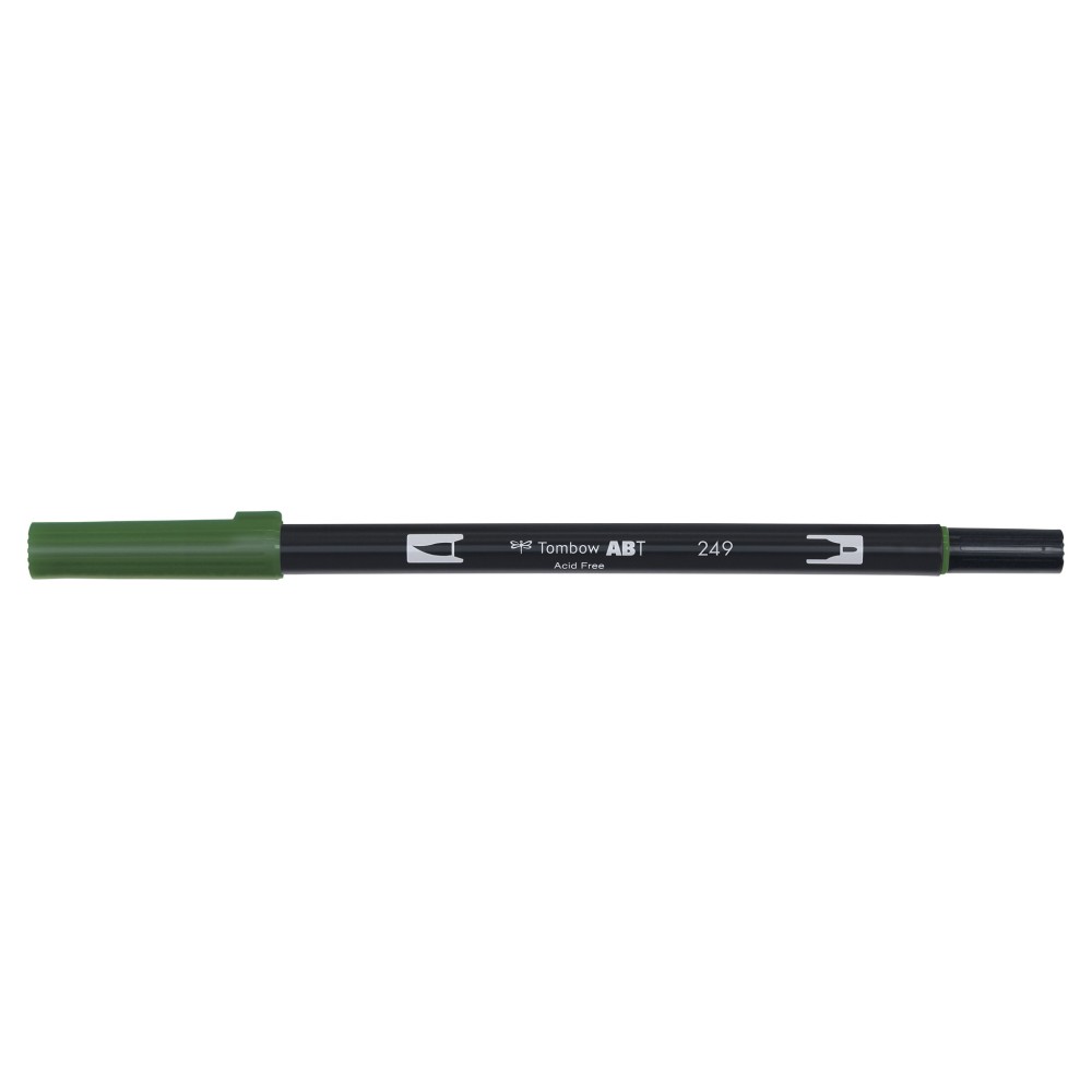 Dual Brush Pen - Tombow - Hunter green