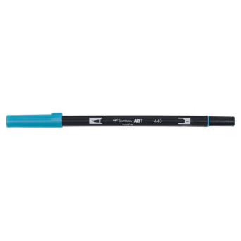 Pisak dwustronny Dual Brush Pen - Tombow - Turquoise