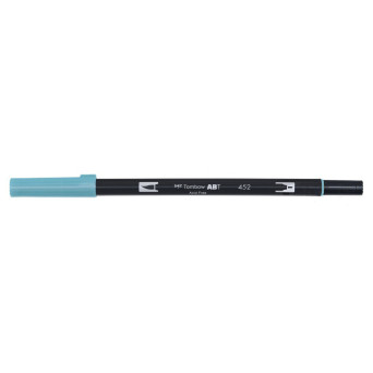 Dual Brush Pen - Tombow - Process Blue