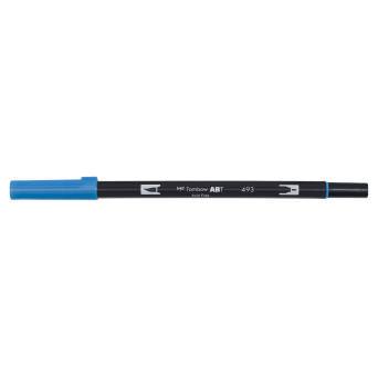 Pisak dwustronny Dual Brush Pen - Tombow - Reflex Blue