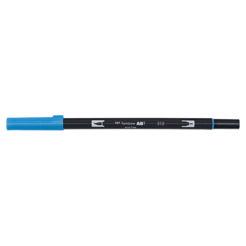 Pisak dwustronny Dual Brush Pen - Tombow - Light Blue