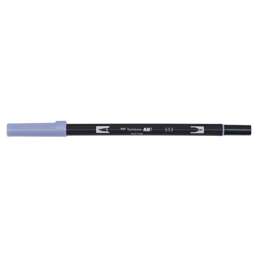 Pisak dwustronny Dual Brush Pen - Tombow - Mist Purple