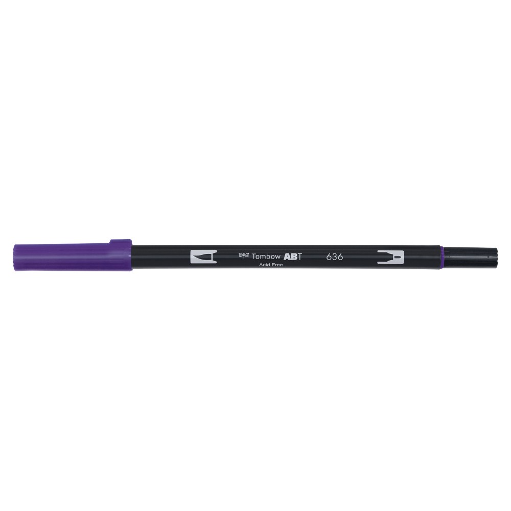 Pisak dwustronny Dual Brush Pen - Tombow - Imperial Purple