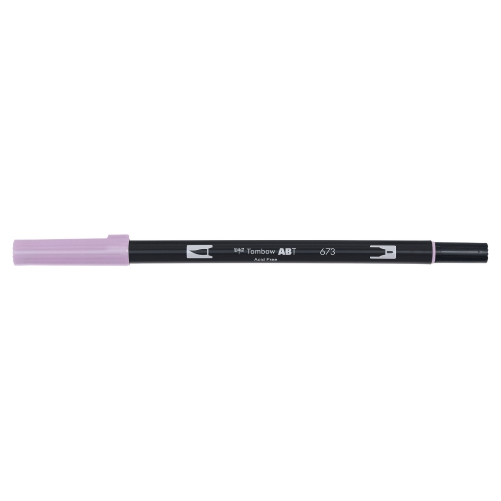 Pisak dwustronny Dual Brush Pen - Tombow - Orchid