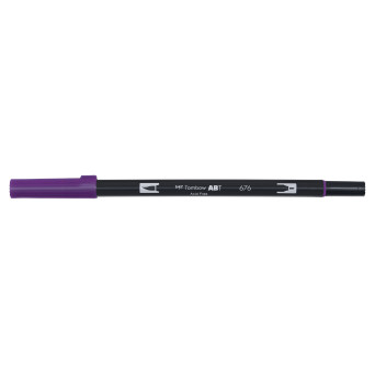 Dual Brush Pen - Tombow - Royal Purple