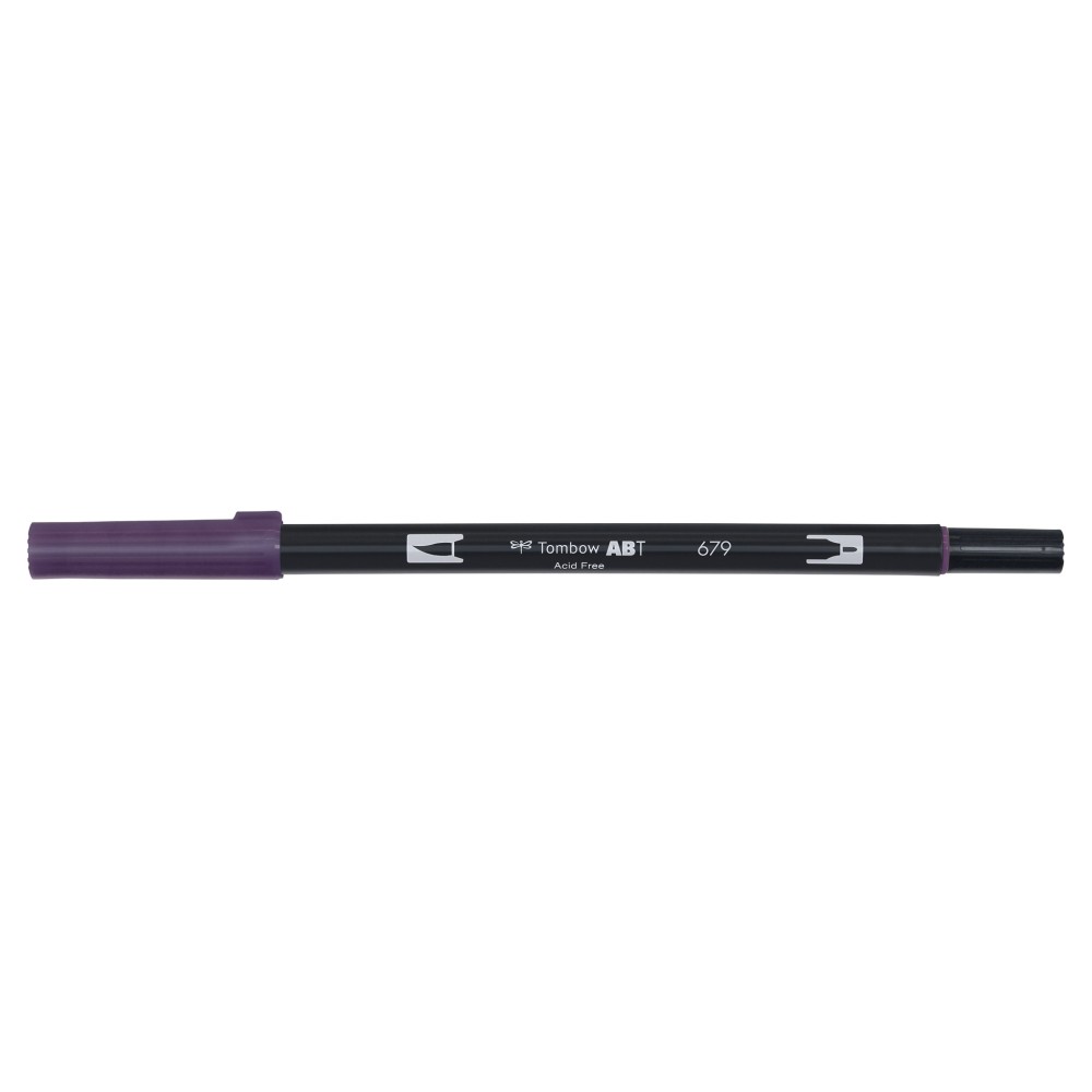 Dual Brush Pen Tombow - Dark Plum