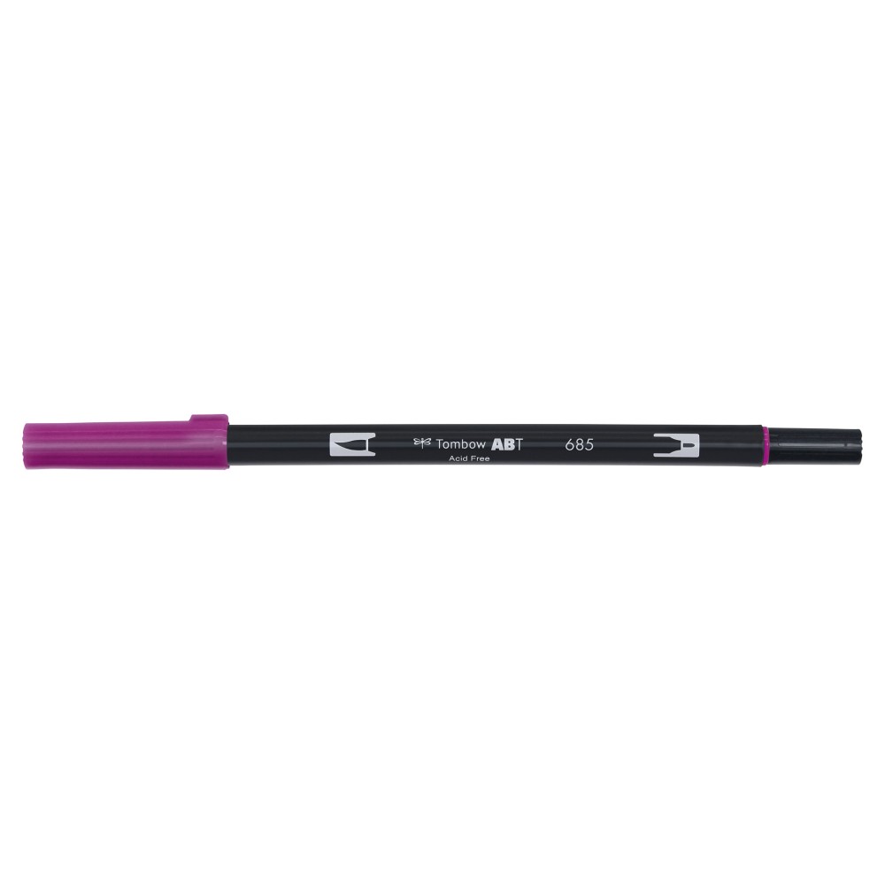 Dual Brush Pen - Tombow - Deep magenta
