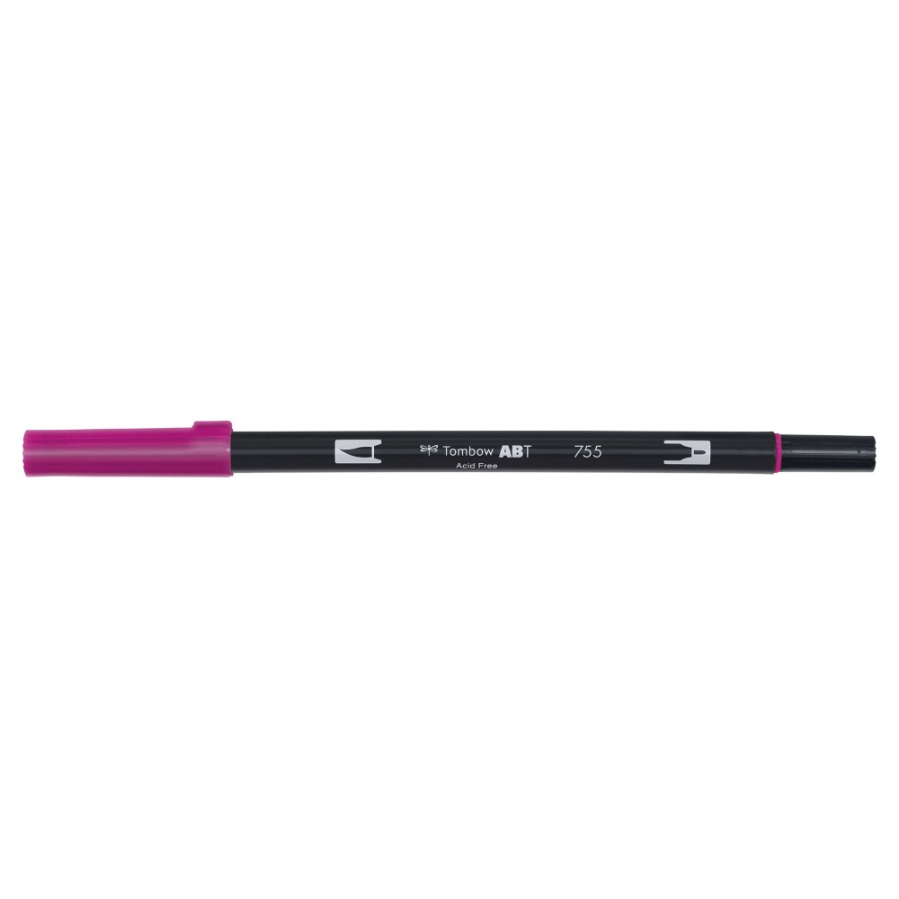 Pisak dwustronny Dual Brush Pen - Tombow - Rubine Red