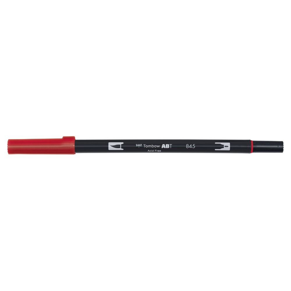Dual Brush Pen - Tombow - Carmine