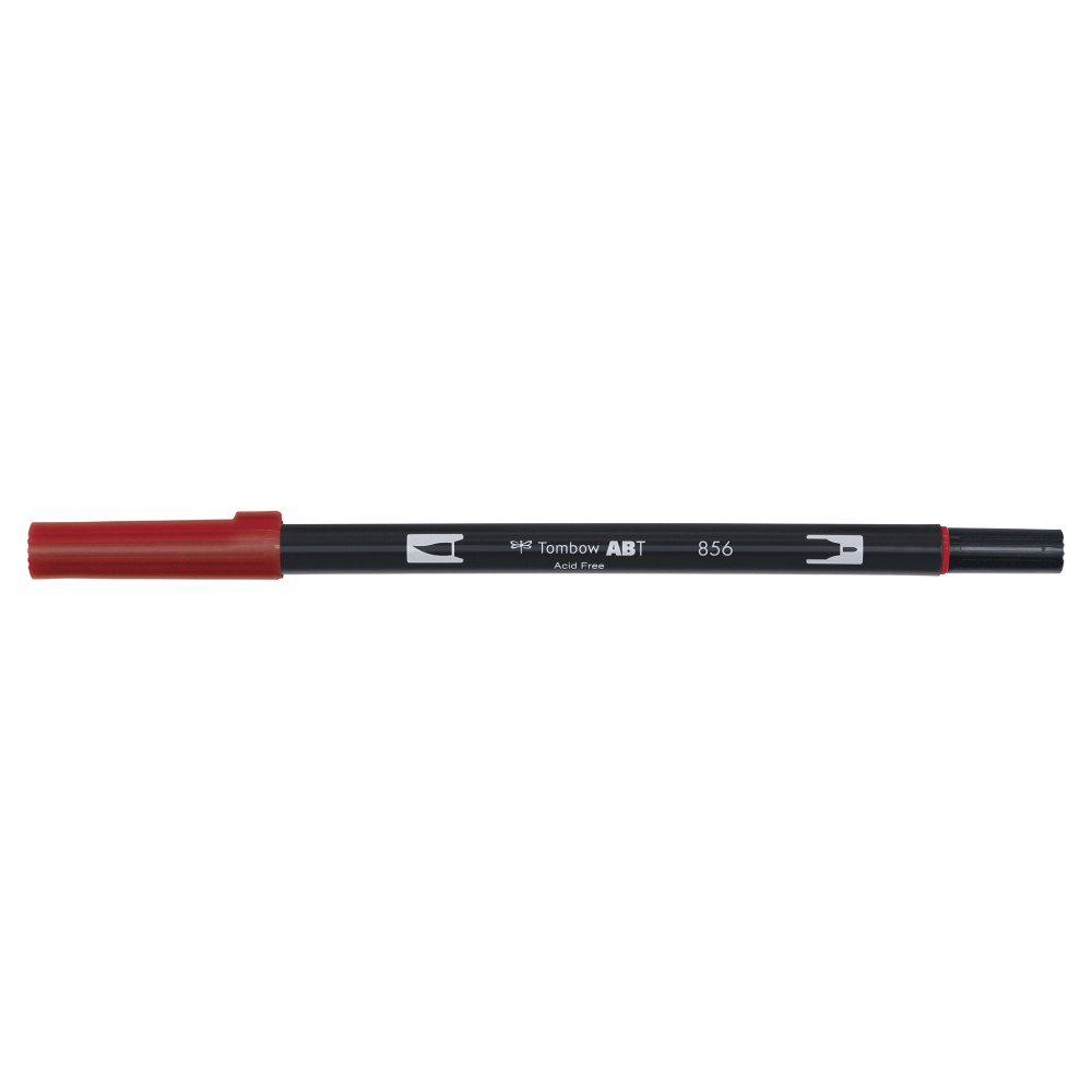 Dual Brush Pen - Tombow - Chinese Red