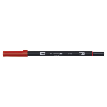 Dual Brush Pen - Tombow - Warm Red
