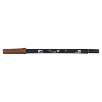Dual Brush Pen - Tombow - Redwood