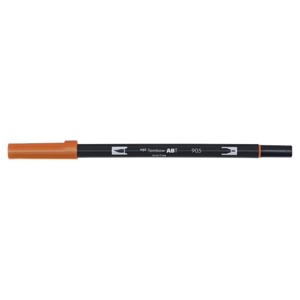 Pisak dwustronny Dual Brush Pen - Tombow - Red