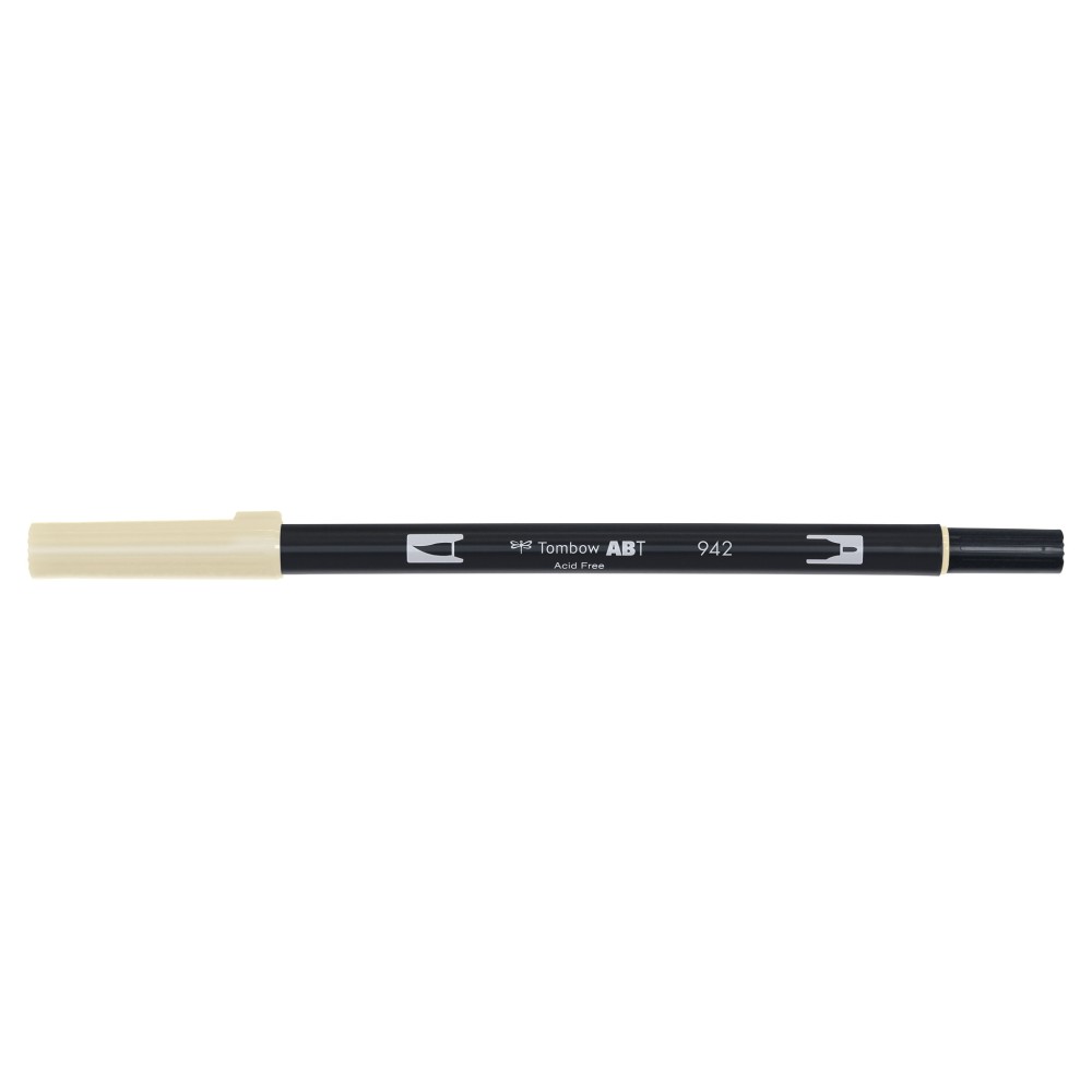 Pisak dwustronny Dual Brush Pen - Tombow - Tan
