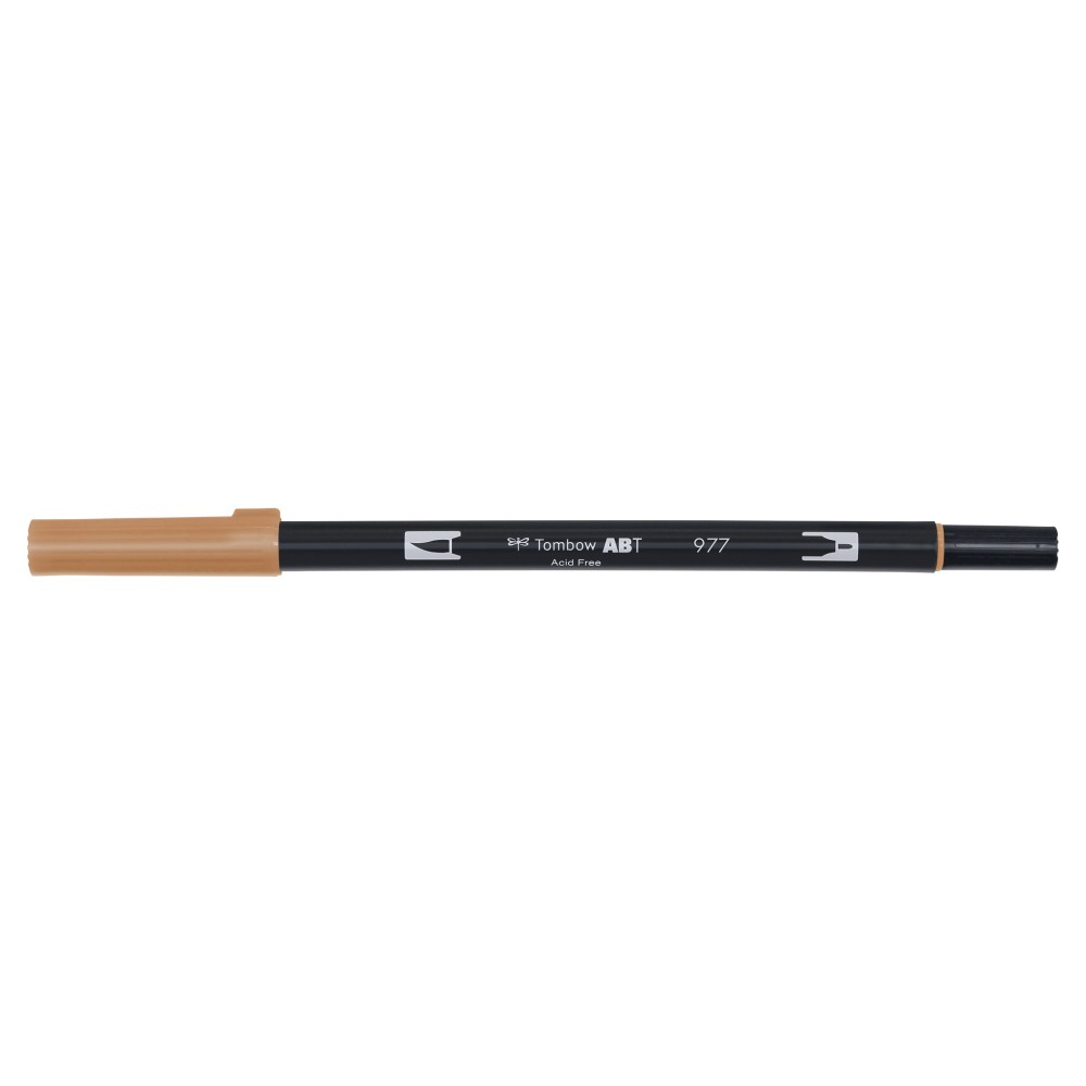 Pisak dwustronny Dual Brush Pen - Tombow - Saddle Brown