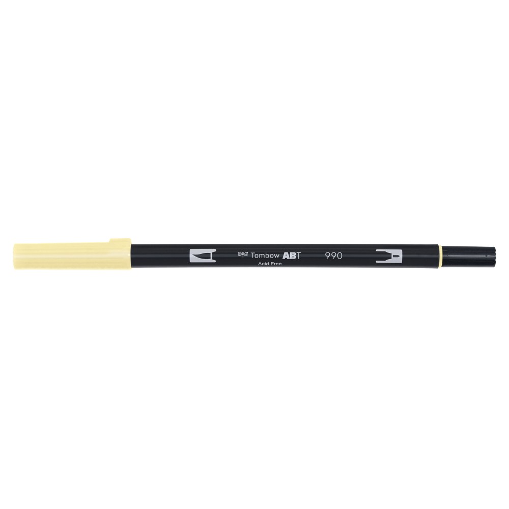 Pisak dwustronny Dual Brush Pen - Tombow - Light Sand