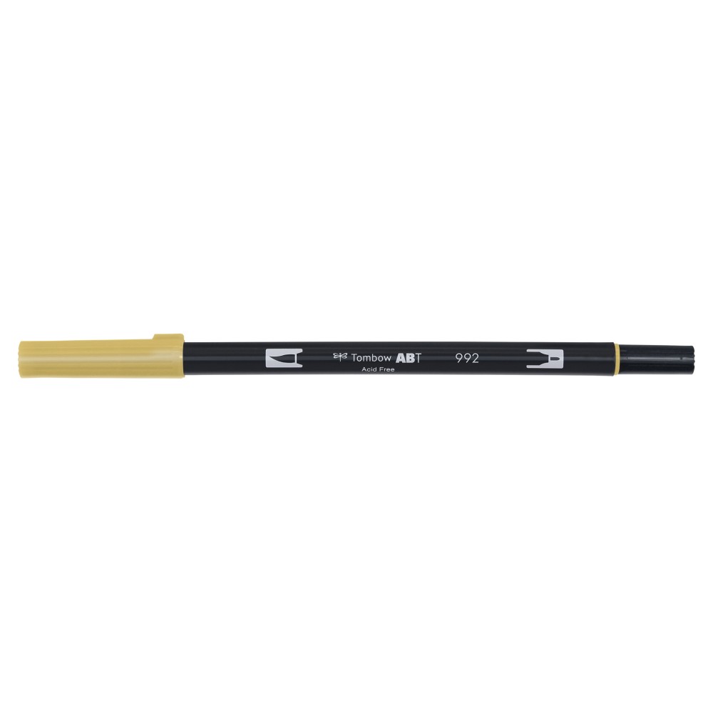 Pisak dwustronny Dual Brush Pen - Tombow - Sand