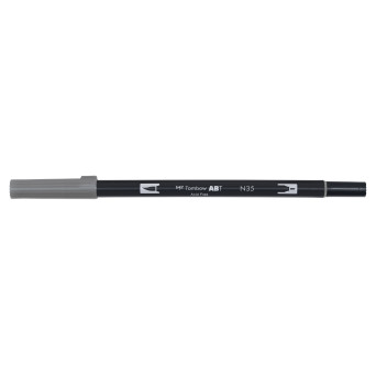 Pisak dwustronny Dual Brush Pen - Tombow - Cool Grey 12