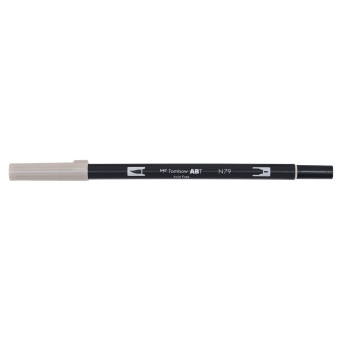 Pisak dwustronny Dual Brush Pen - Tombow - Warm Grey 2