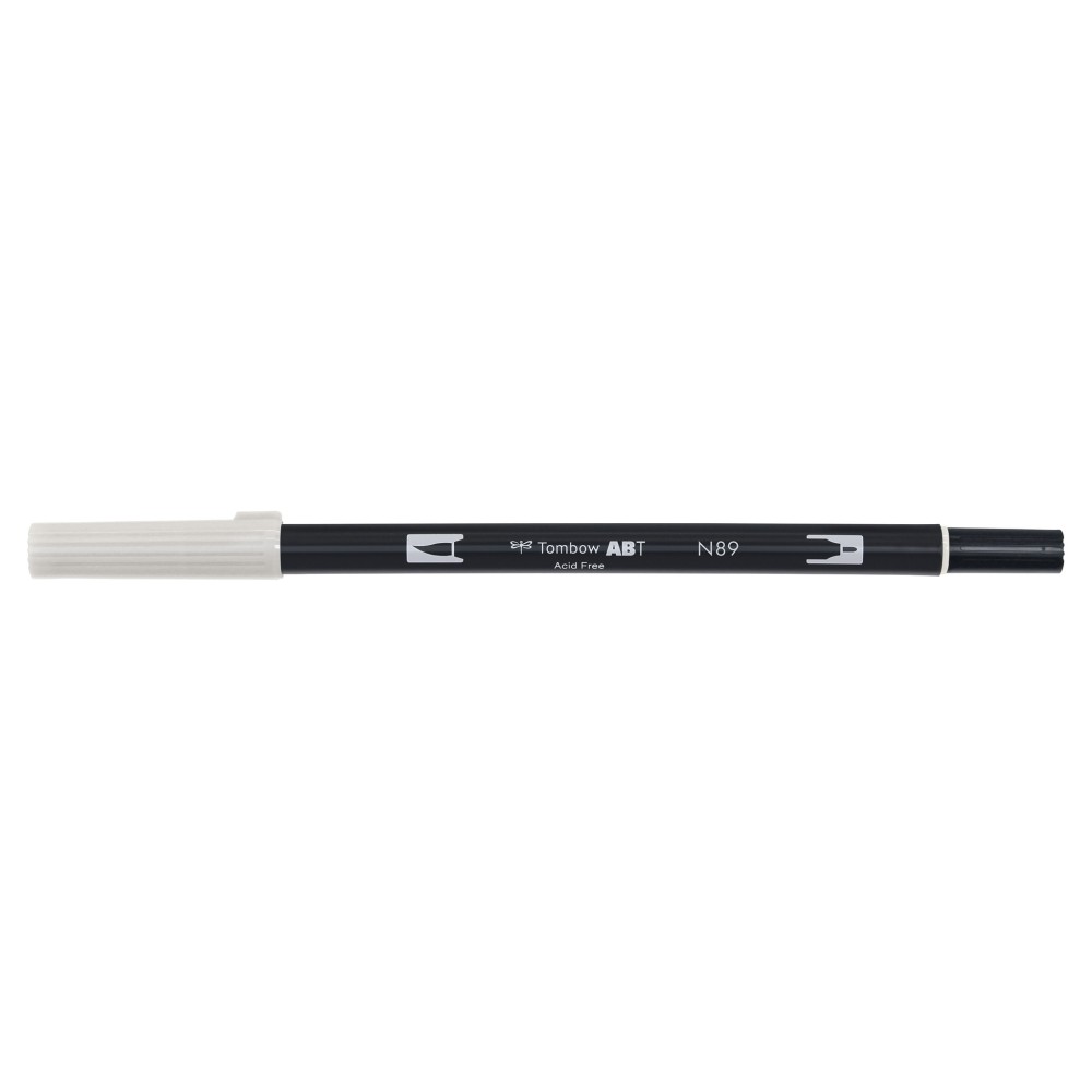Pisak dwustronny Dual Brush Pen - Tombow - Warm Grey 1