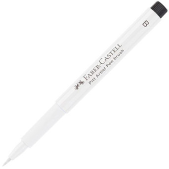 Pisak pędzelkowy Pitt Artist Pen - Faber-Castell - 101, White