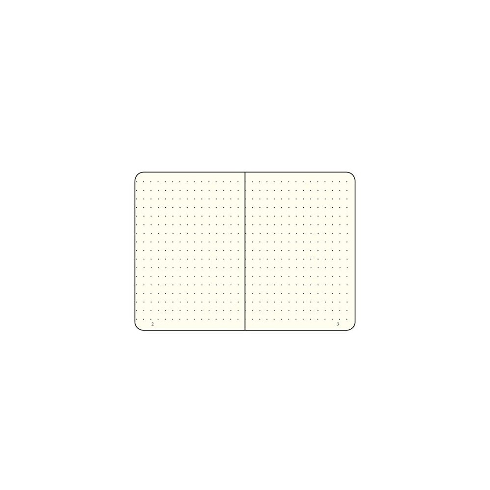 Notatnik A5 - Leuchtturm1917 - w kropki, czarny, 80 g/m2