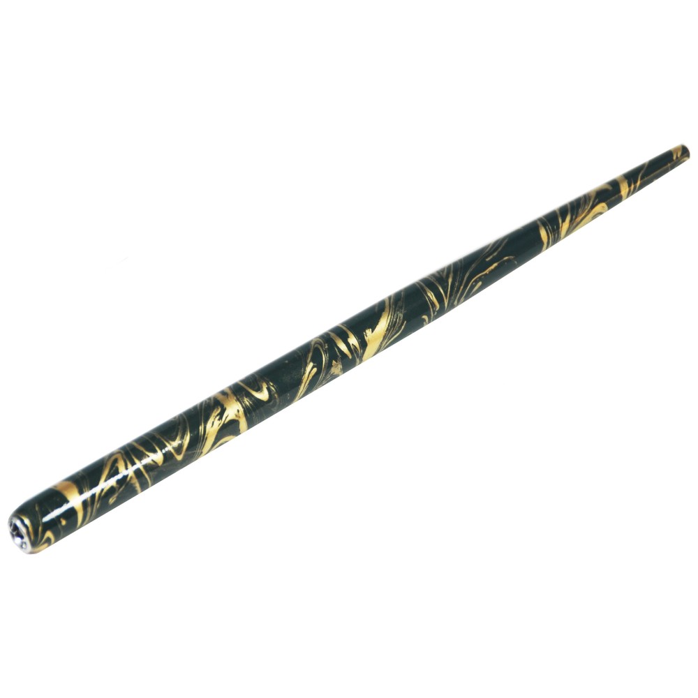 Simple calliper for calligraphy - Green and gold marble