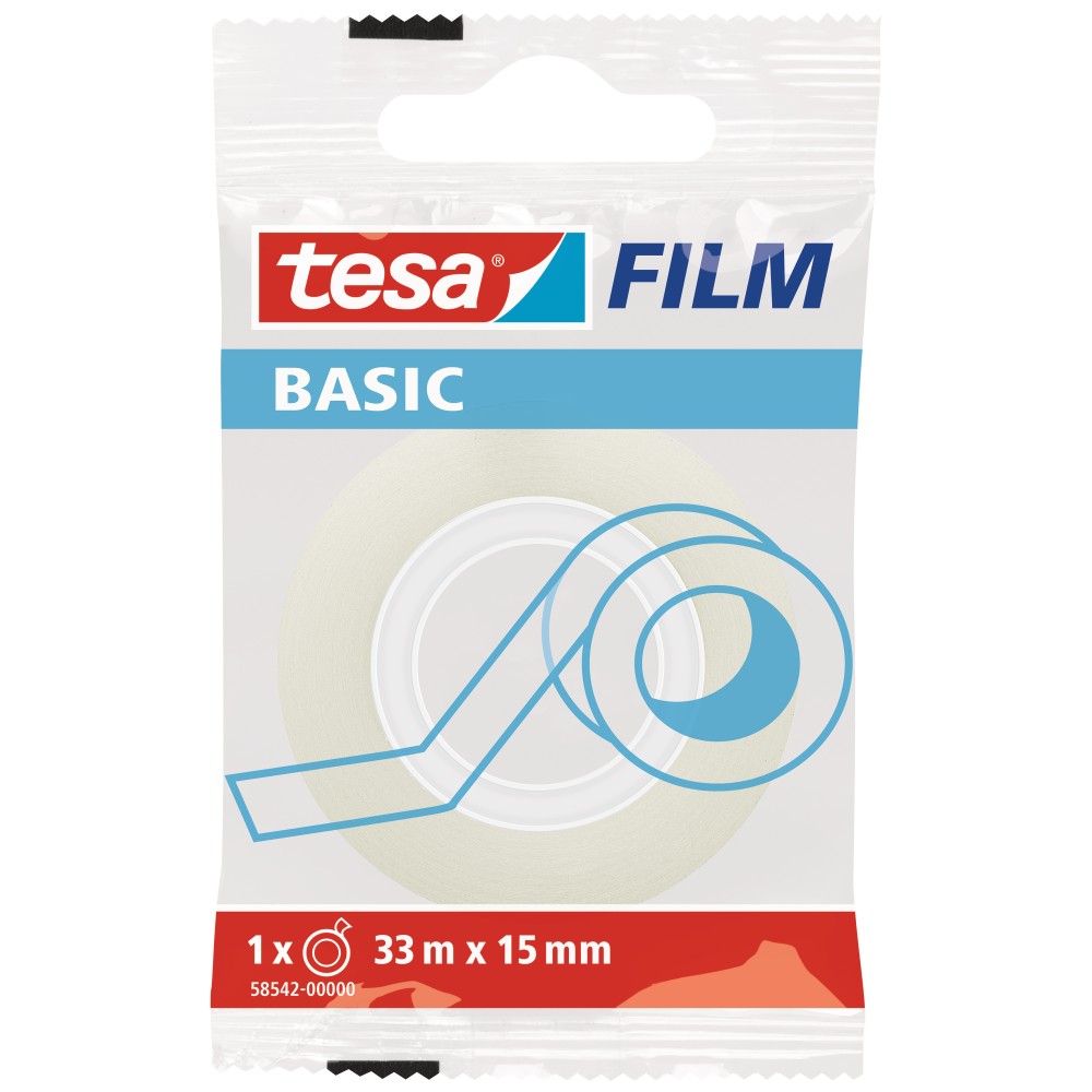 Office tape with dispenser tesafilm Invisible - 33m x 15mm - tesa