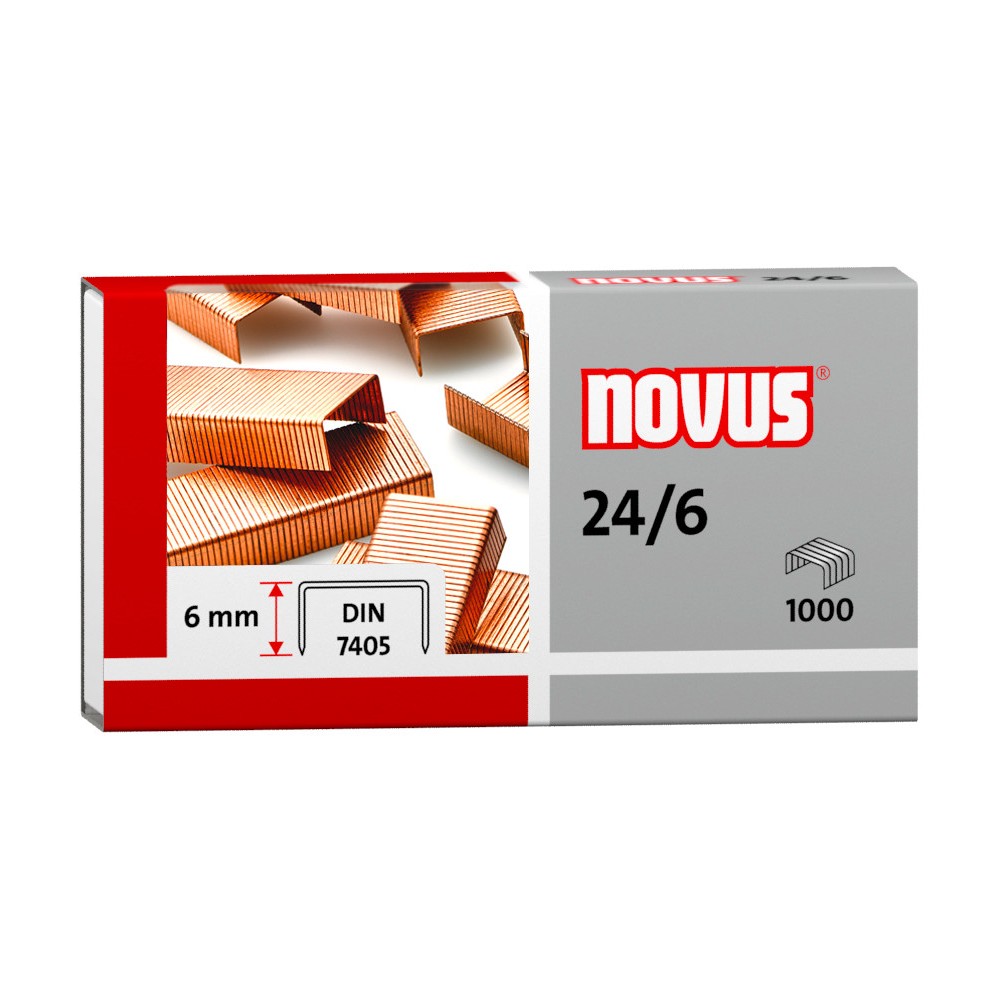Staples 24/6 1000/pkg Milan