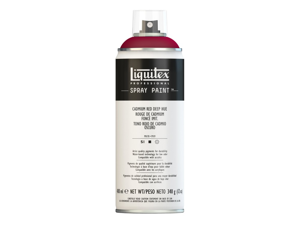 Spray paint - Liquitex - cadmium red deep hue, 400 ml
