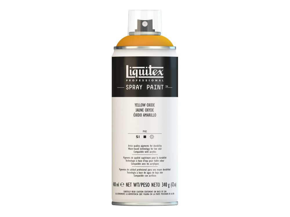 Spray paint - Liquitex - yellow oxide, 400 ml